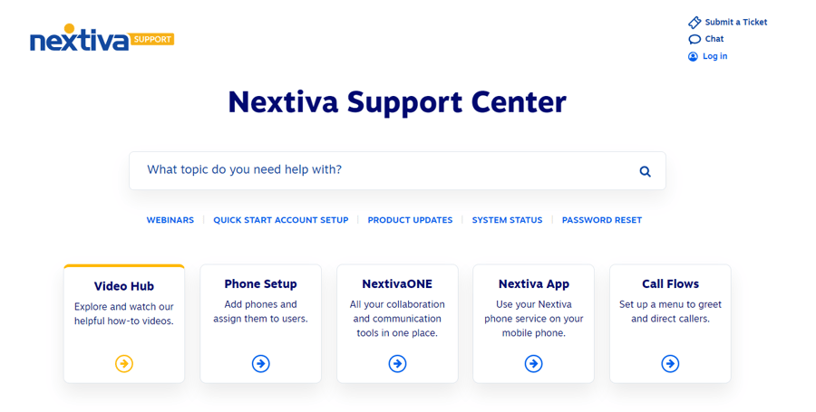 knowledge base nextiva